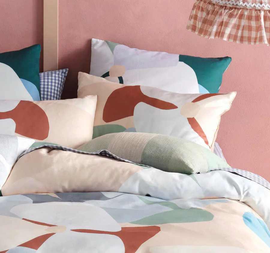 Ortensia Quilt Cover Set Range Blue