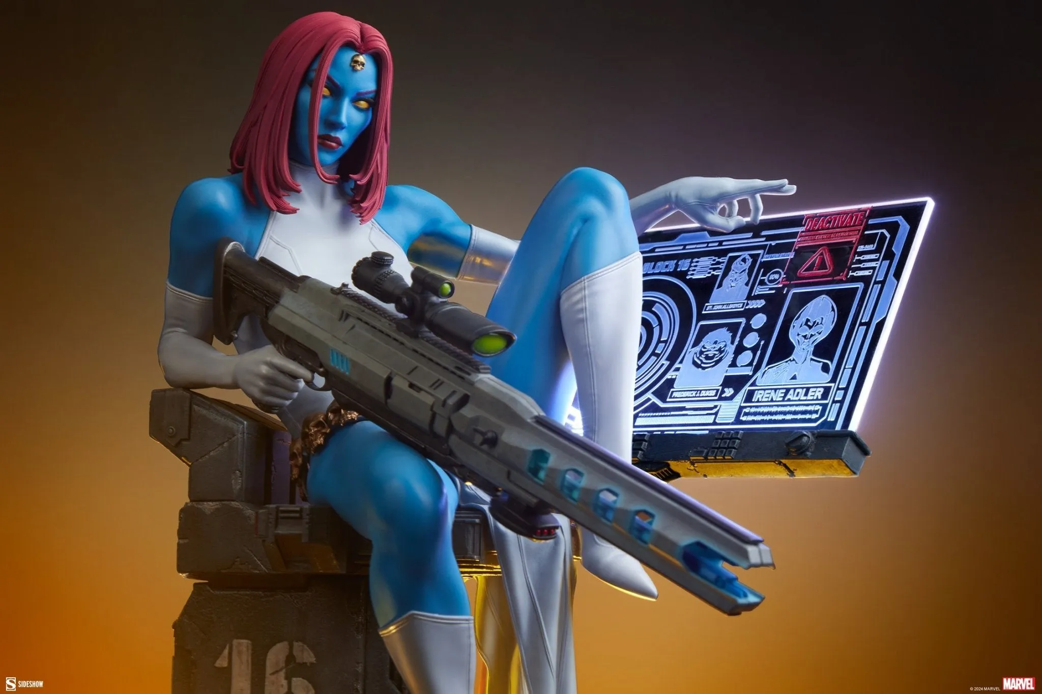 PRE-ORDER: Sideshow Collectibles Marvel Comics Mystique: Freedom and Destiny Premium Format Figure