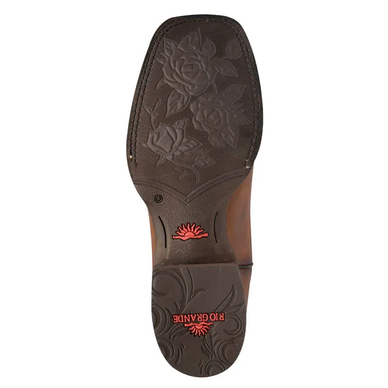 Rio Grande Women's Lulú Low Heel Western Boots - Square Toe