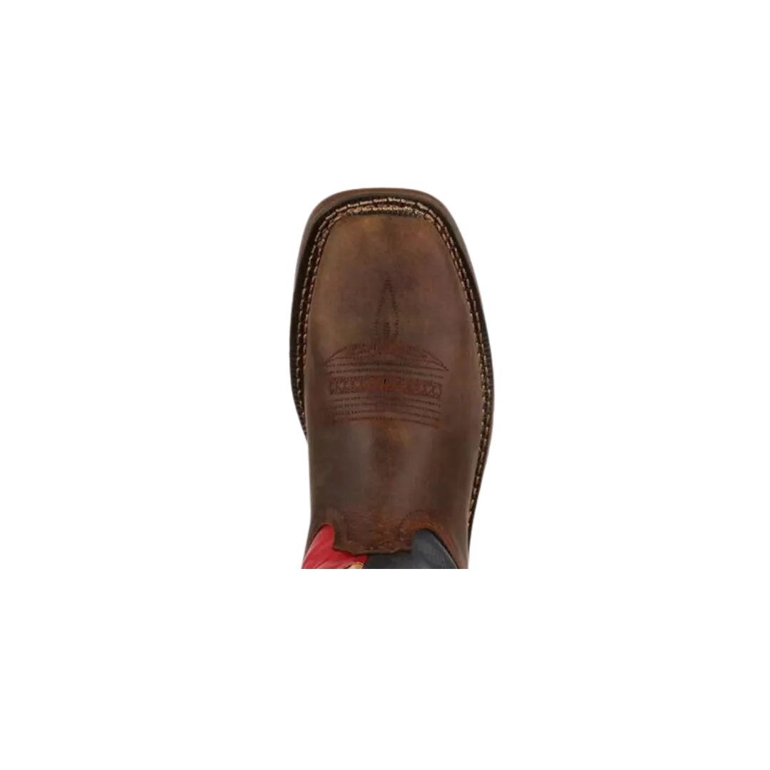 Rocky Boot Rebel Durango Men's Steel Toe Texas Flag Boot