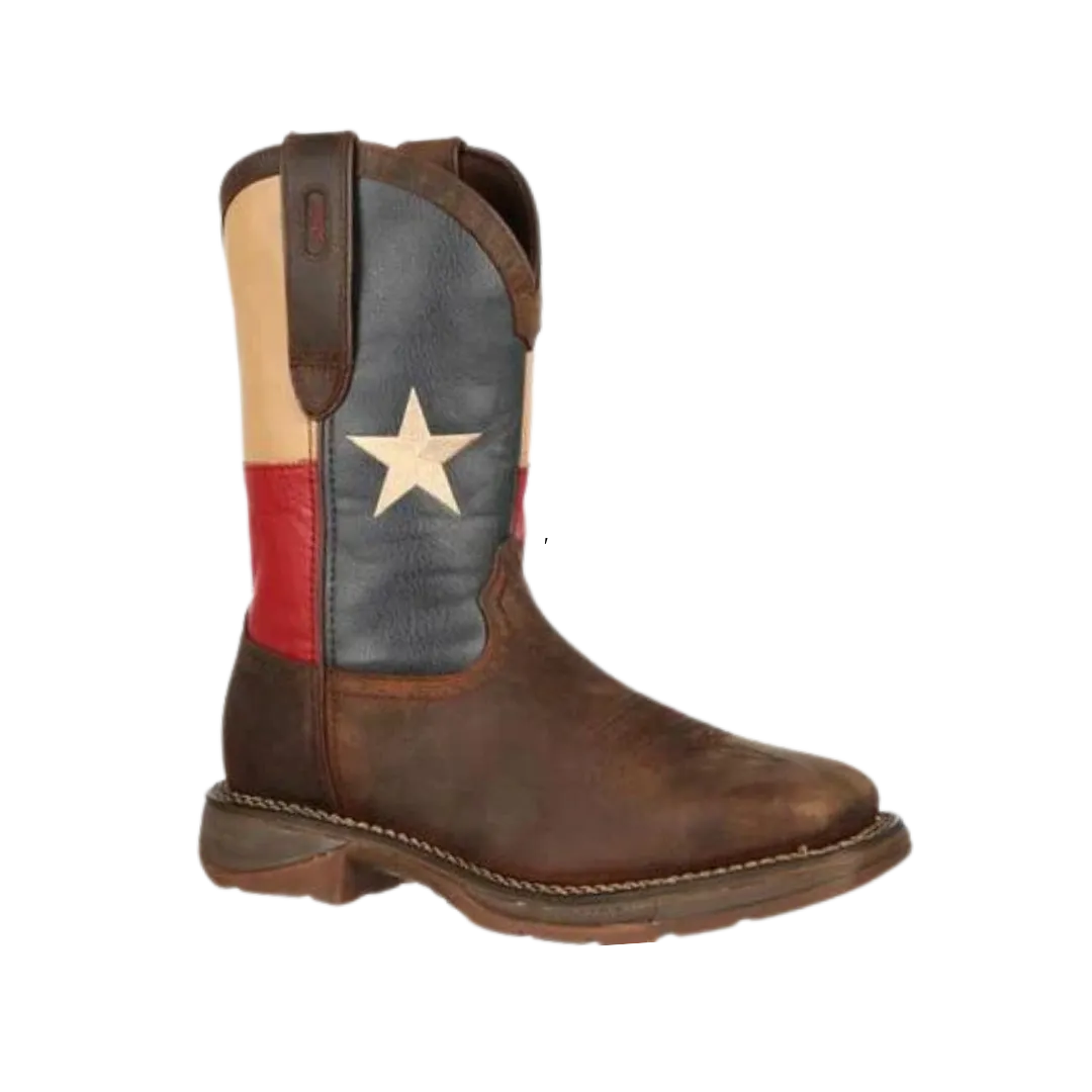 Rocky Boot Rebel Durango Men's Steel Toe Texas Flag Boot