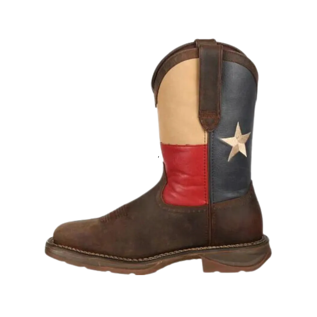 Rocky Boot Rebel Durango Men's Steel Toe Texas Flag Boot