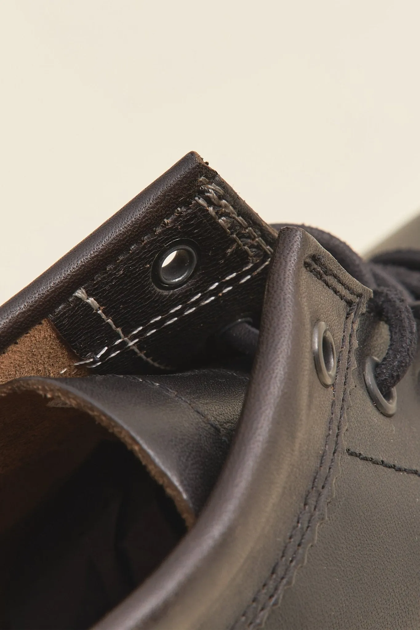 Rolling Dub Trio Coupen Mid-Cut Boot - All Black Horse Leather