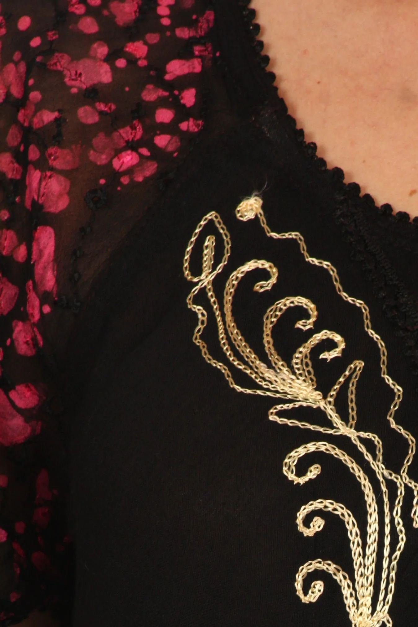 Sakkas Royal Palm Batik Dress / Cover Up