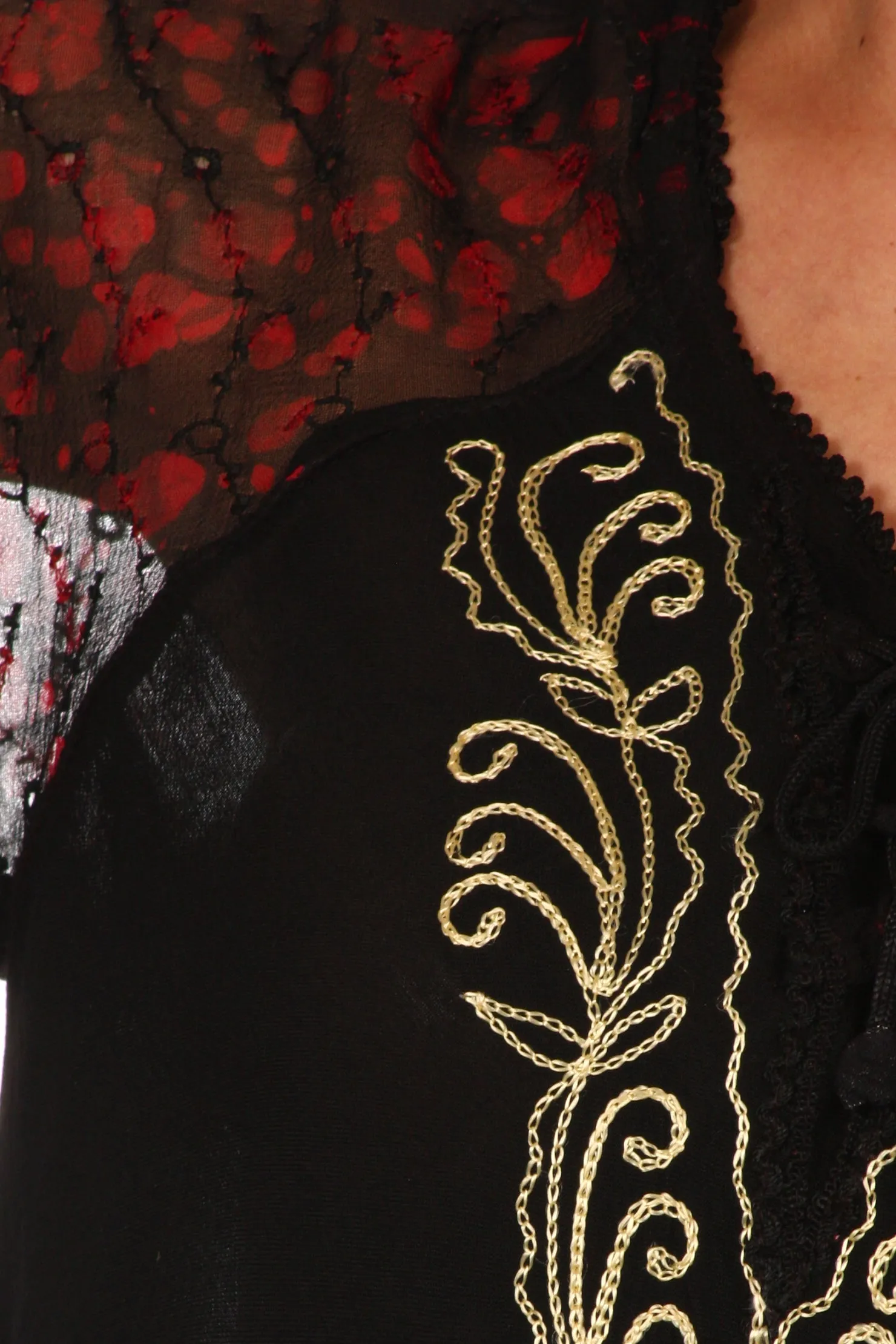 Sakkas Royal Palm Batik Dress / Cover Up