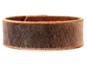 Sandstone Leather Wristband