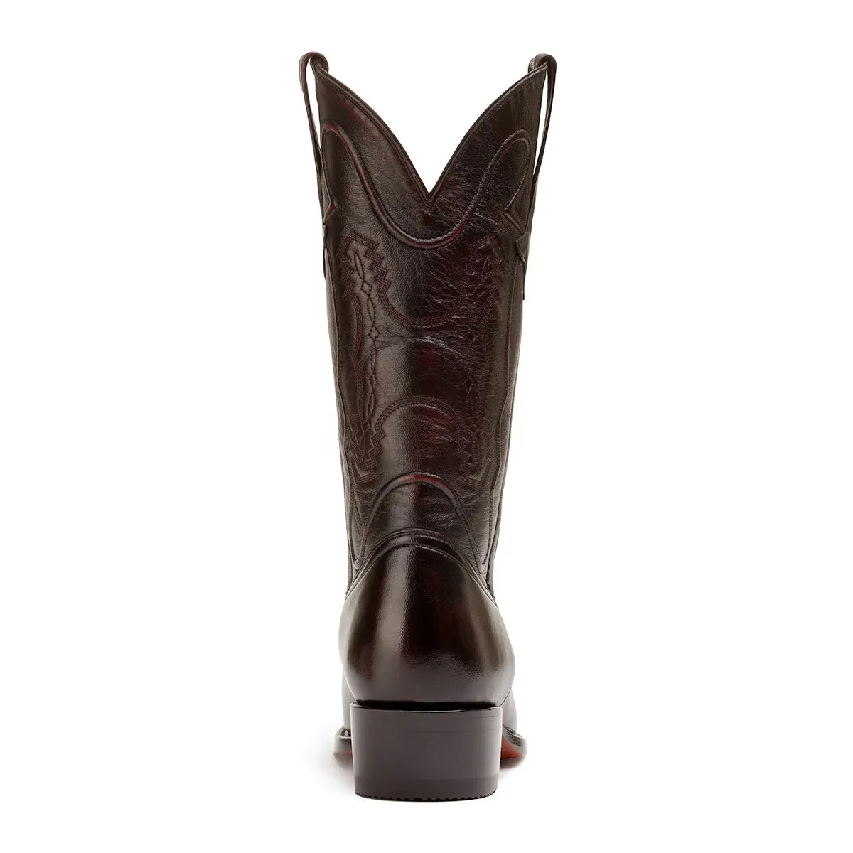 Santana Goat French Toe Boot - Black Cherry