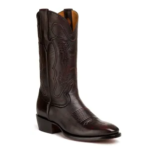 Santana Goat French Toe Boot - Black Cherry