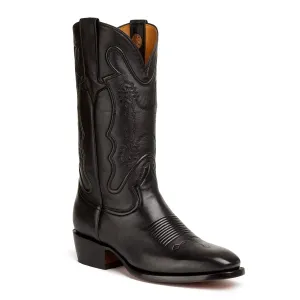 Santana Goat French Toe Boot - Black