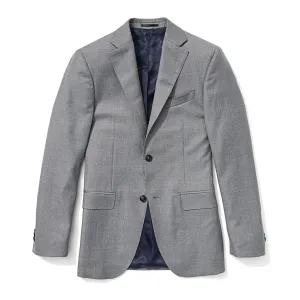 Slim Italian Wool Suit - Gray