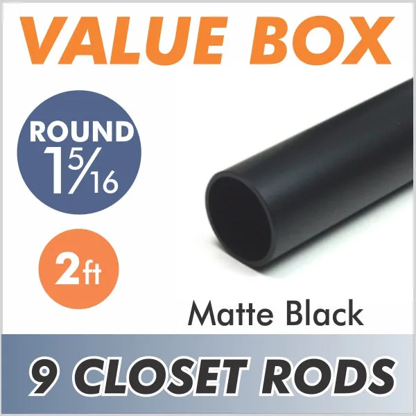 SPECIAL 2ft MB 1-5/16" Diameter Rod, Box of 9