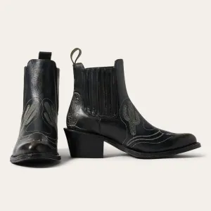 Stetson Women's Black Sedona Snip Toe Boots 0264