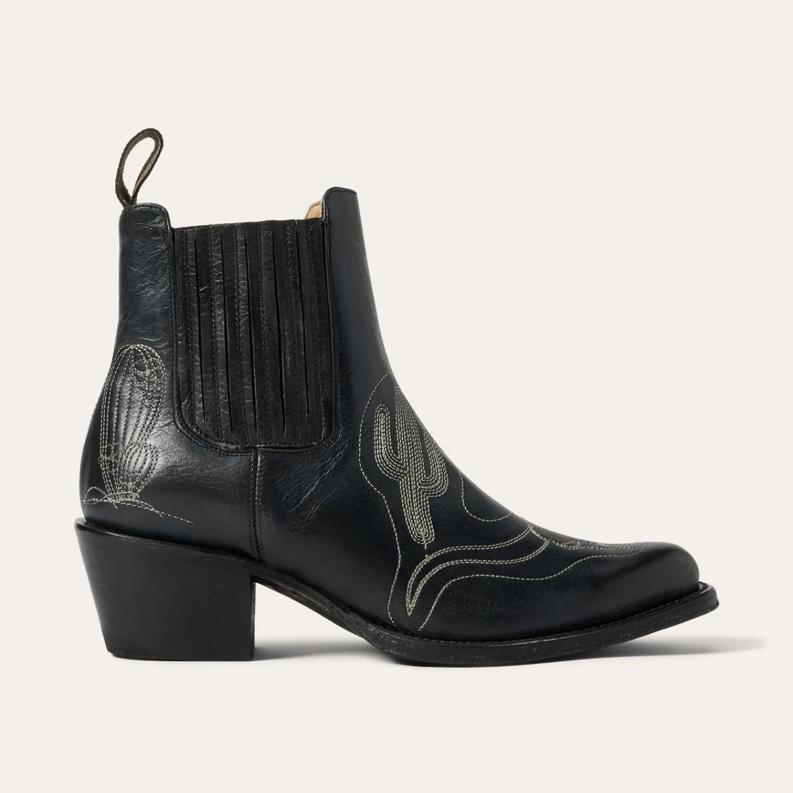 Stetson Women's Black Sedona Snip Toe Boots 0264