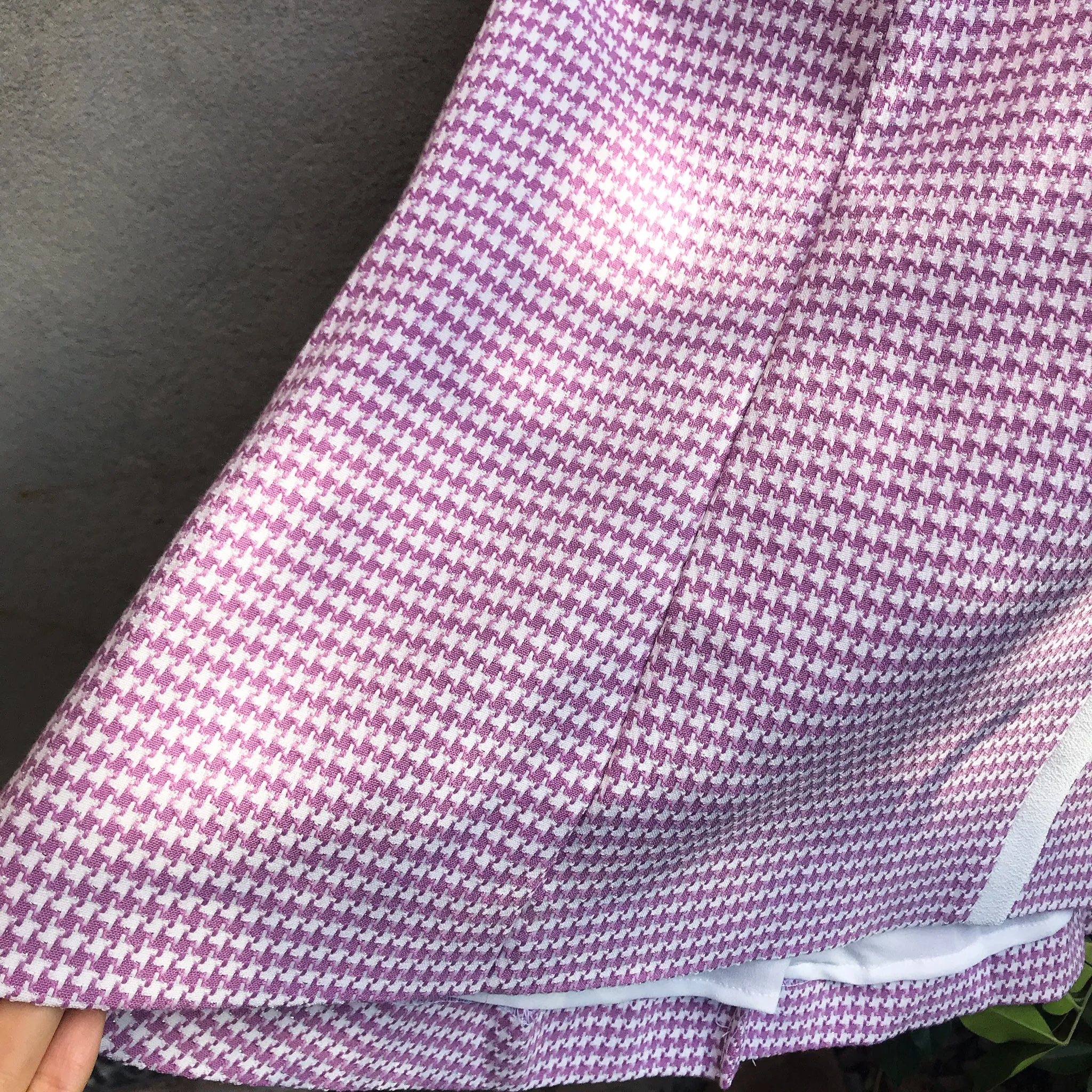 Summer Two Button Dress- Sky Blue, Light Pink