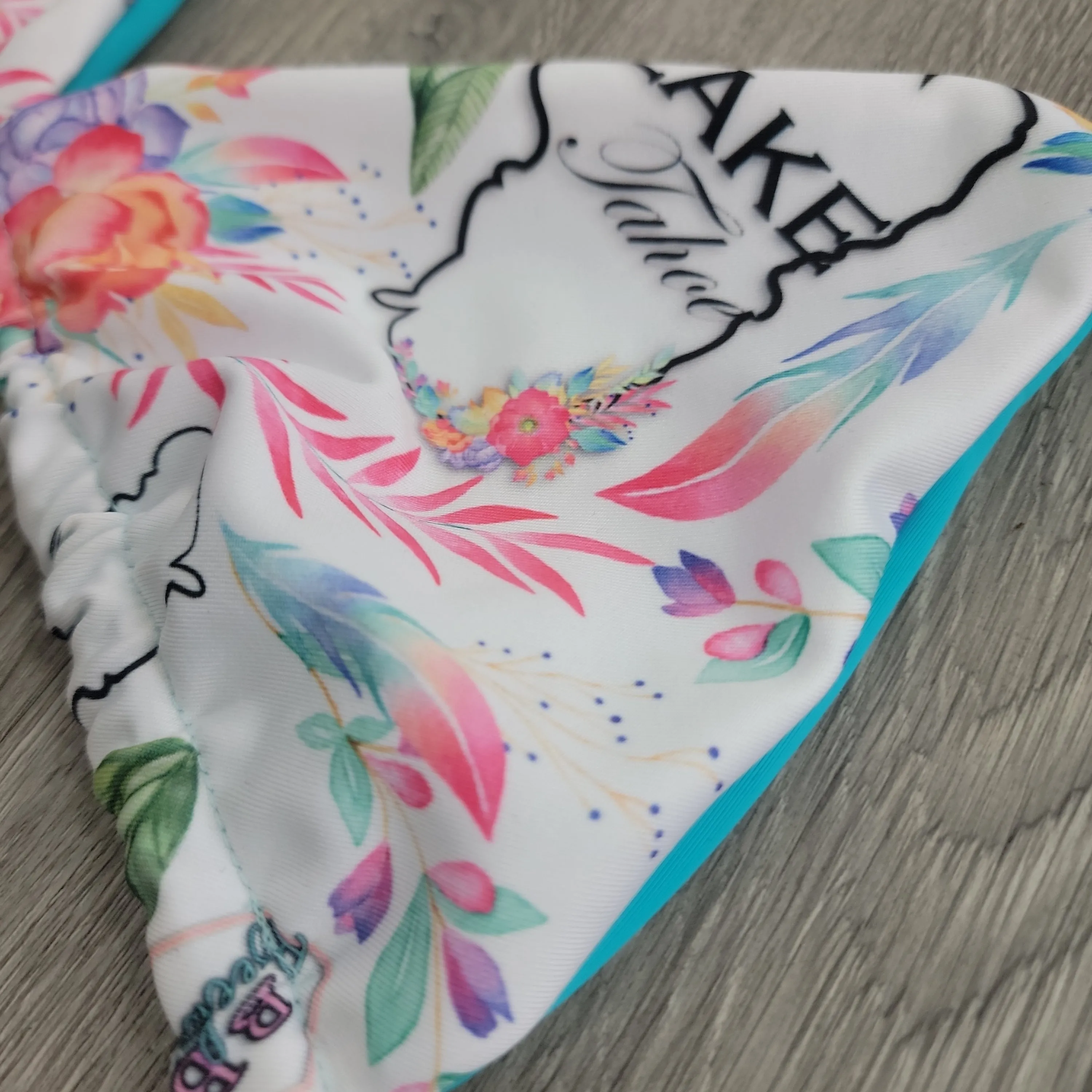 Tahoe Blue Triangle Top