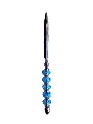 Turquoise Swirl Letter Opener