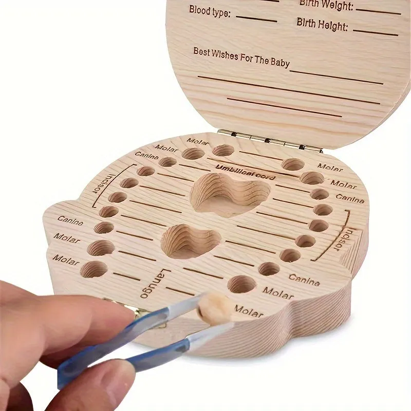 Wooden Tooth Fairy Box  Perfect for Tooth Storage