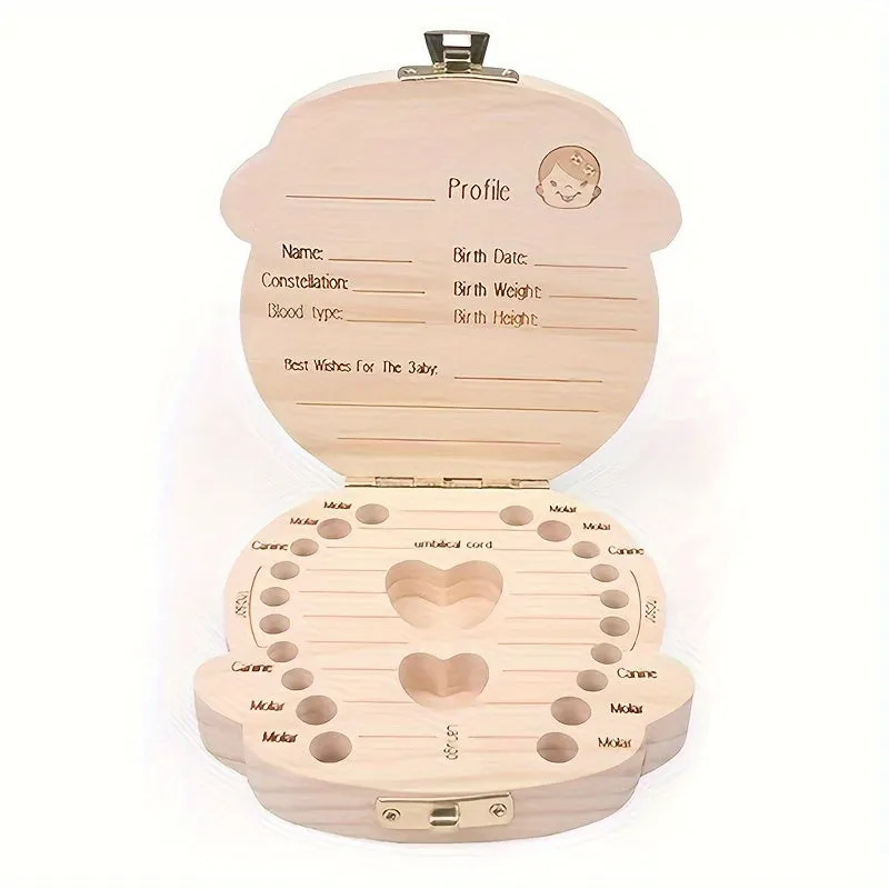 Wooden Tooth Fairy Box  Perfect for Tooth Storage