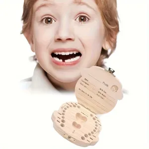 Wooden Tooth Fairy Box  Perfect for Tooth Storage