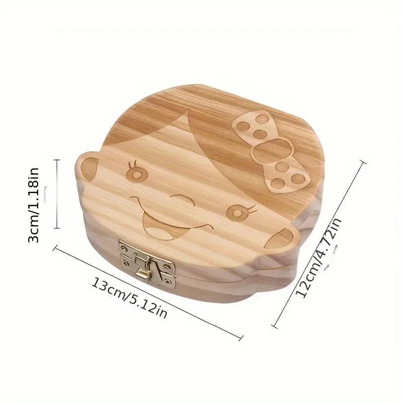 Wooden Tooth Fairy Box  Perfect for Tooth Storage